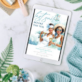 Lux Last Sail voor de Veil Cruise Bachelorette Kaart