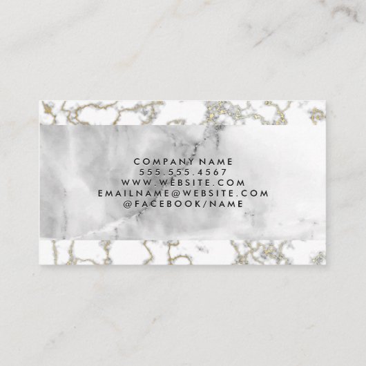 Lux Marmer | Ankerpictogram Visitekaartje (Achterkant)