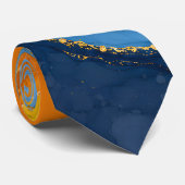 Lux Marmer AroAce Pride Kleuren Stropdas (Opgerold)
