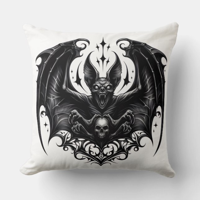 Lux medium Bat Pillow Kussen (Voorkant)