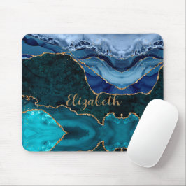 Lux Paauw Mozaïek Agate & Gouden Persoonlijke Muismat