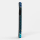 Lux Peacock Agate & Gold Case-Mate iPhone Case (Achterkant/rechts)