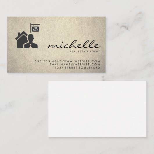 Lux Real Estate Visitekaartje (Voorkant / Achterkant)