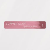 Lux Stroke Lip Gloss Cosmetisch Etiket Labels (Design 1)