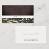 Lux Textuur en Gold Expressive Visitekaartje (Voorkant / Achterkant)