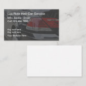 Lux Uber Ride Hailing Taxi Driver Visitekaartje (Voorkant / Achterkant)