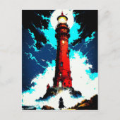 Lux vigilans briefkaart (Voorkant)