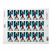 Lux vigilans etiket (Full Sheet)