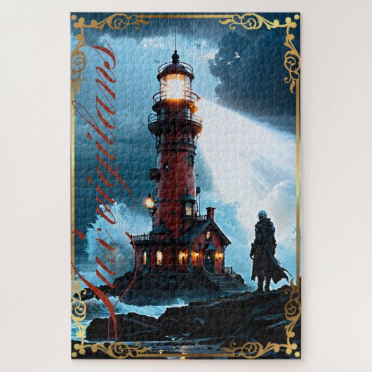 Lux vigilans legpuzzel (Verticaal)