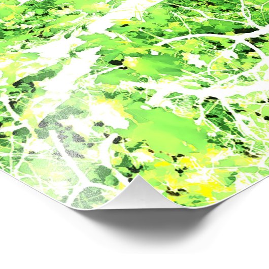 Lux Viridis Flavum 8 Foto Afdruk (Hoek)