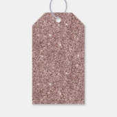 Luxe 35e verjaardag persoonlijke dank cadeaulabel (Achterkant)