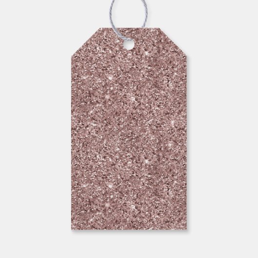 Luxe 35e verjaardag persoonlijke dank cadeaulabel (Achterkant)