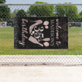 Luxe 35e verjaardag Persoonlijke welkomstteken Spandoek (Insitu)