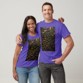 Luxe 3D Arabische letters abstract T-shirt (Unisex)