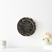 Luxe 3D Dial Ronde Klok (Huis)