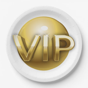Luxe 3D Gouden VIP-embleem Papieren Bordje