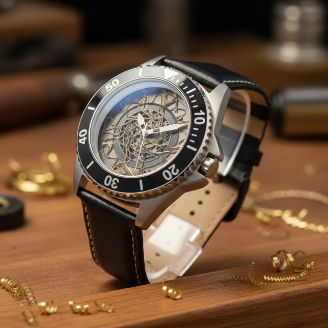 Luxe 3D-wijzerplaat Horloge (Creator heeft geüpload)