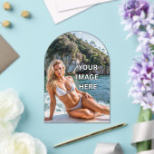 LUXE! ✨ Aangepaste Acryl Uitnodiging – Voeg uw ont (Insitu (Huwelijk))