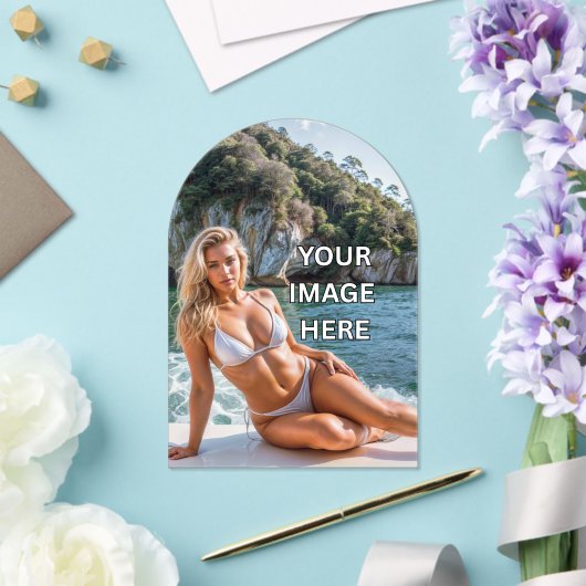 LUXE! ✨ Aangepaste Acrylenen Uitnodiging – Voeg Je (Insitu (Huwelijk))