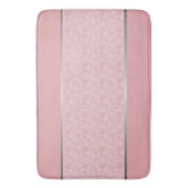 Luxe aanraking: Zilver, Wit en Blush Roze Badmat (Voorkant Verticaal)