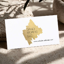 Luxe Abstract Gouden Kwaststreek Logo op Wit