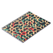 Luxe Abstract patroon Notitieboek (Linkerzijde)