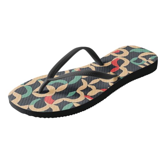 Luxe Abstract patroon Teenslippers (Schuin)