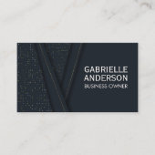 Luxe Abstract patroon Visitekaartje (Voorkant)