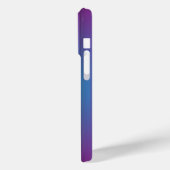 Luxe Abstract Violet Blue Case-Mate iPhone Case (Achterkant / Links)
