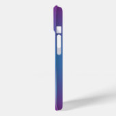 Luxe Abstract Violet Blue Case-Mate iPhone Case (Achterkant / Links)
