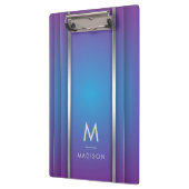 Luxe Abstract Violet Blue Klembord (Links)