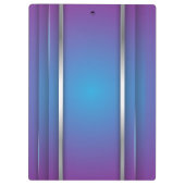 Luxe Abstract Violet Blue Klembord (Achterkant)
