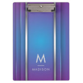 Luxe Abstract Violet Blue Klembord (Voorkant)