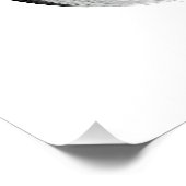 Luxe Abstract Vrouwenportret Ontwerp Perfect Poster (Hoek)