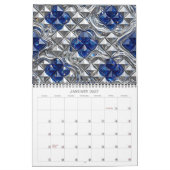 Luxe Abstracte 3D Mozaïekkalender 2027 Kalender (Jan 2027)