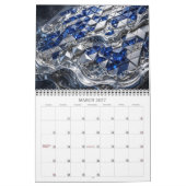 Luxe Abstracte 3D Mozaïekkalender 2027 Kalender (Mar 2027)