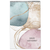 Luxe Abstracte Kunst 2025 Kalender (Hoes)
