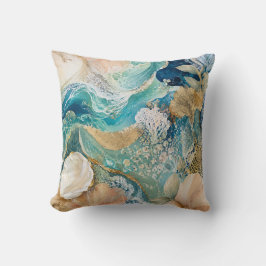 Luxe Abstracte Kust Worpkussen Kussen