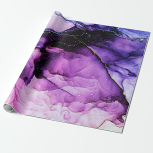 Luxe abstracte schilderachtergrond cadeaupapier