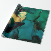 Luxe abstracte schilderachtergrond cadeaupapier (Uitgerold)