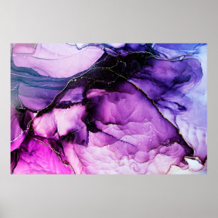 Luxe abstracte schilderachtergrond poster