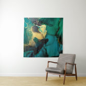 Luxe abstracte schilderachtergrond wandkleed (In situ)