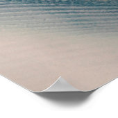 Luxe abstracte schilderkunst in alcoholinkt poster (Hoek)