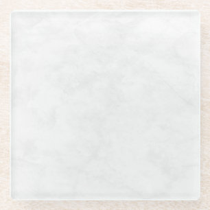 Luxe Abstracte Vloeibare Agaat Steen & Kristal Tex Glazen Onderzetter