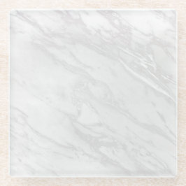 Luxe Abstracte Vloeibare Agaat Steen & Kristal Tex Glazen Onderzetter