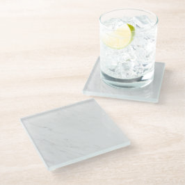 Luxe Abstracte Vloeibare Agaat Steen & Kristal Tex Glazen Onderzetter