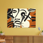 Luxe Abstracte Wall Art Canvas Afdruk (Insitu (Woonkamer))