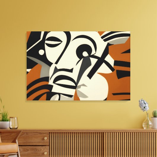 Luxe Abstracte Wall Art Canvas Afdruk (Insitu (Woonkamer))