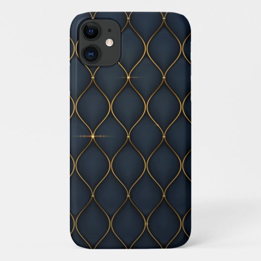 luxe achtergrond -gouden vormen Case-Mate iPhone case (Achterkant)