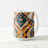 Luxe Afrikaans-Caribisch erfgoed Koffiemok (Voorkant rechts)